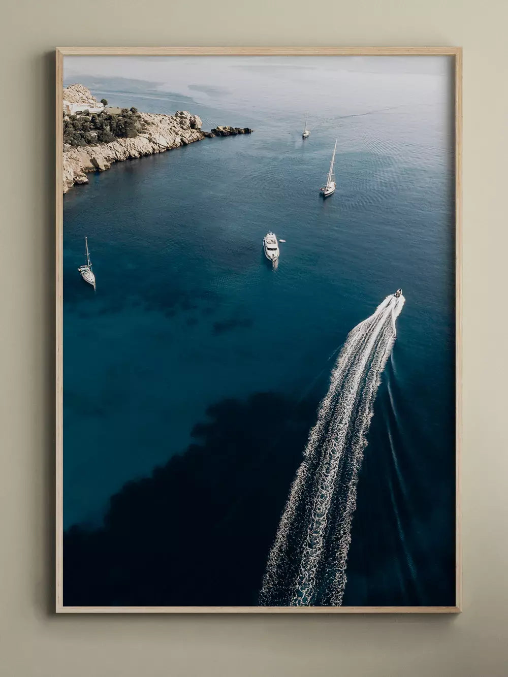 Spanien Wandbild, Schiff Mittelmeer Fotografie