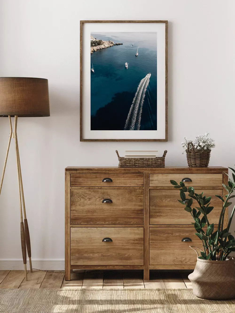 Spanien Wandbild, Schiff Mittelmeer Fotografie