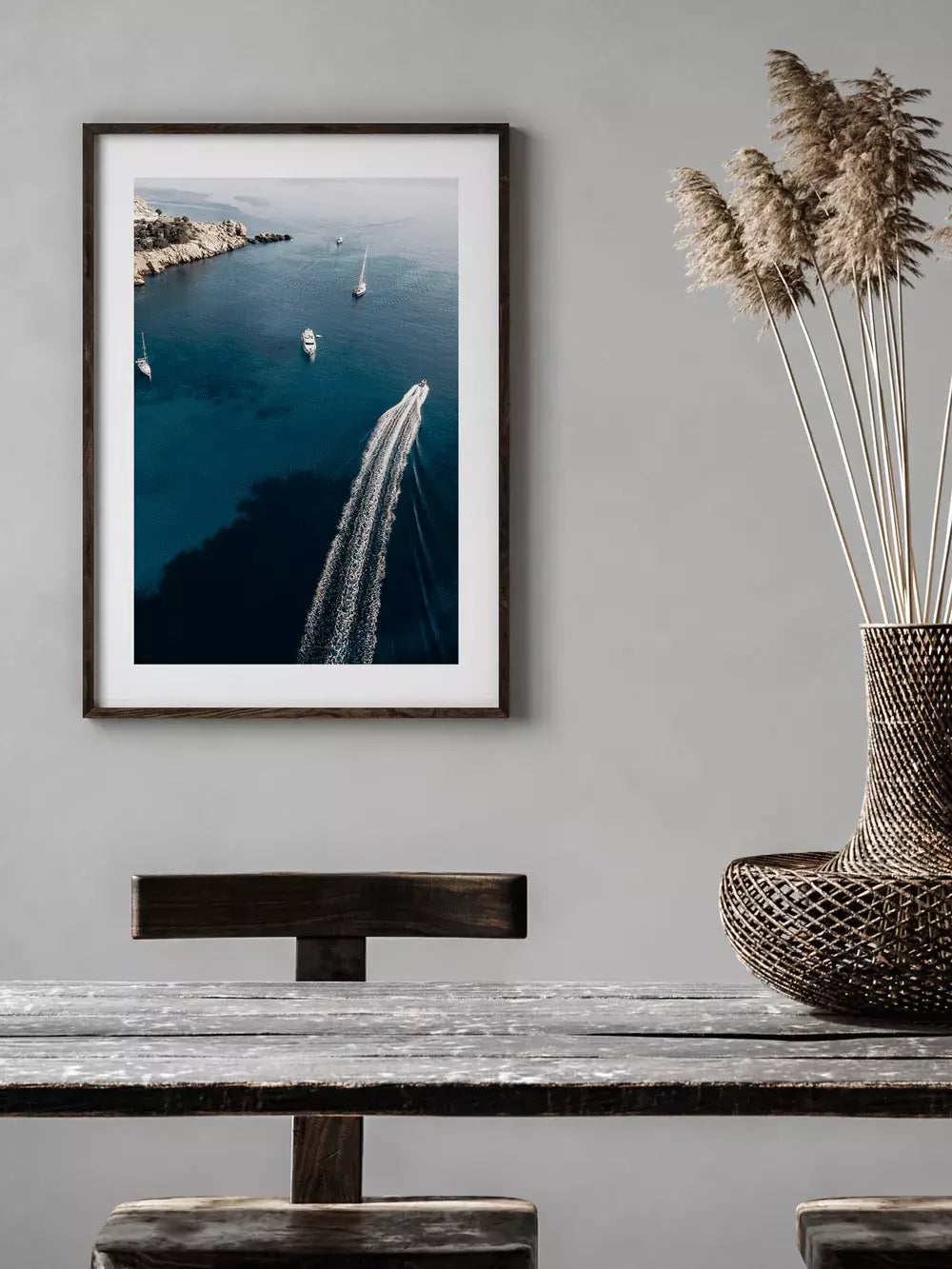 Spanien Wandbild, Schiff Mittelmeer Fotografie