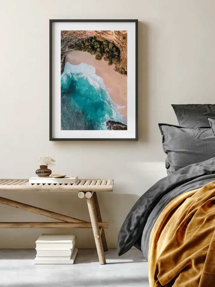 Stand Sand Ocean Bali, Indonesien Wandbild