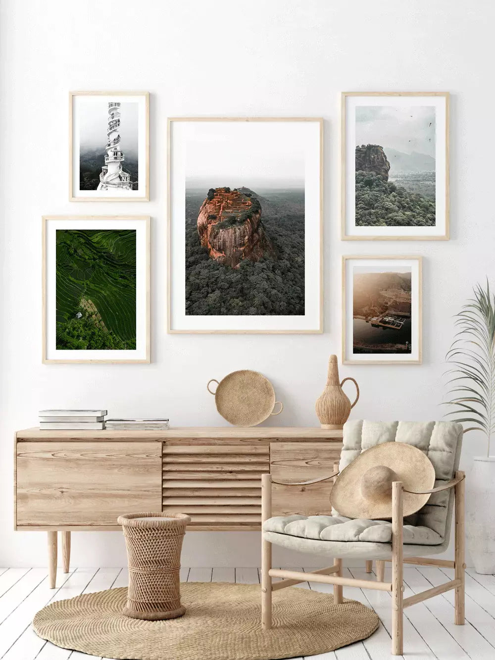 Sri Lanka – Treppe in den Himmel, Wandbild