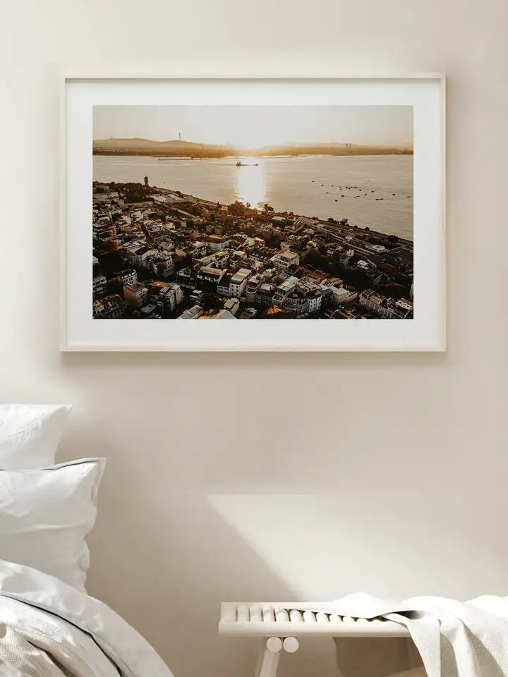 Türkei Wandbild, Sonnenaufgang Stadt Istanbul Fotografie