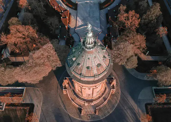 Wasserturm Print Mannheim Kunstdruck, Fotografie